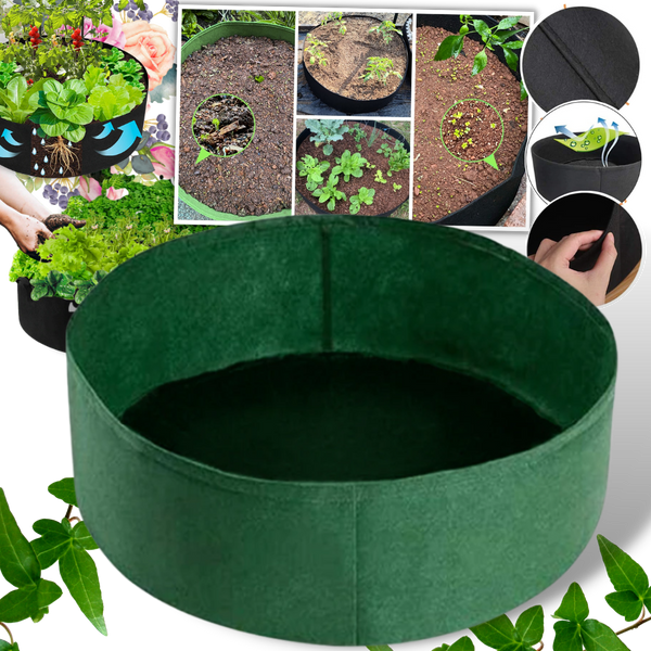 Raised Felt Nursery Pot For Plants