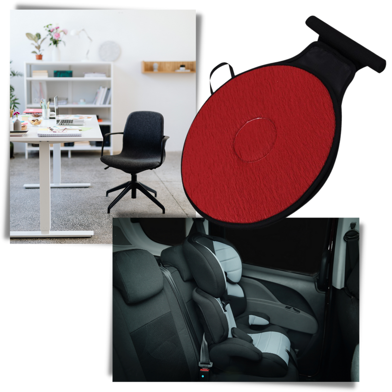 Swivel Memory Foam Car Seat
