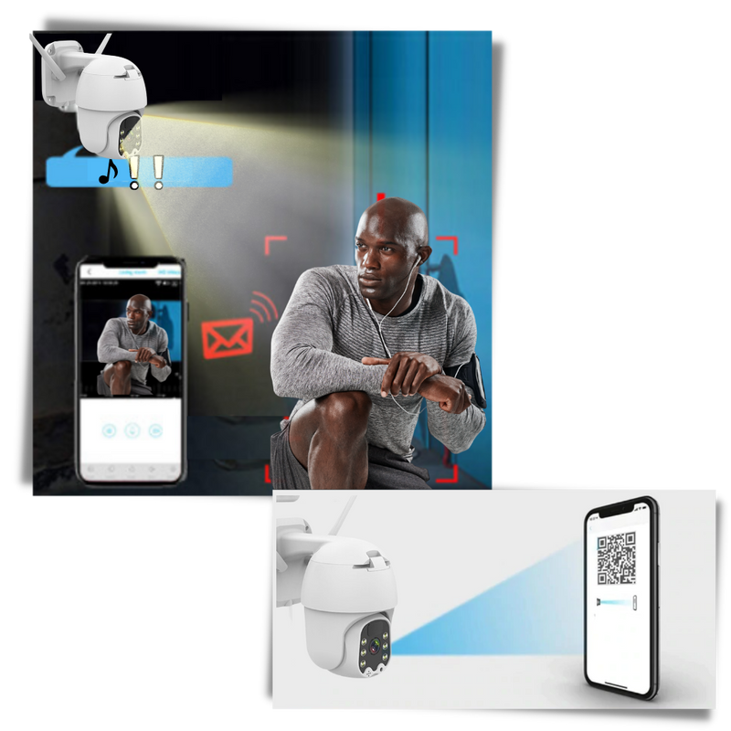 Solar-Powered Outdoor Camera
