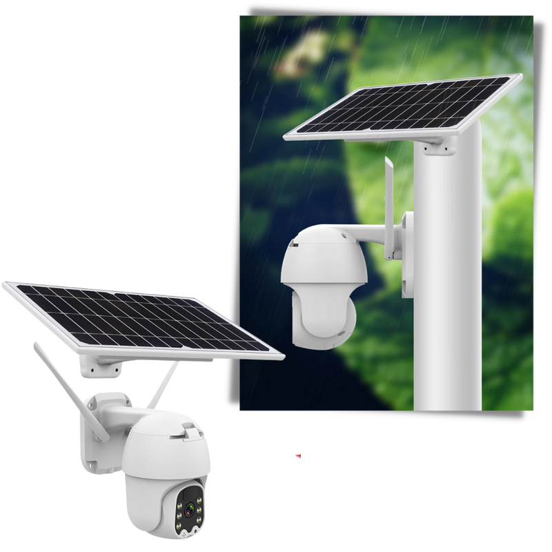 Solar-Powered Outdoor Camera