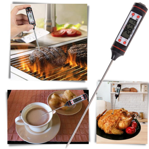 Digital Cooking Probe Thermometer