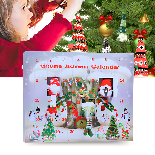 31-Day Countdown Gnome Advent Calendar