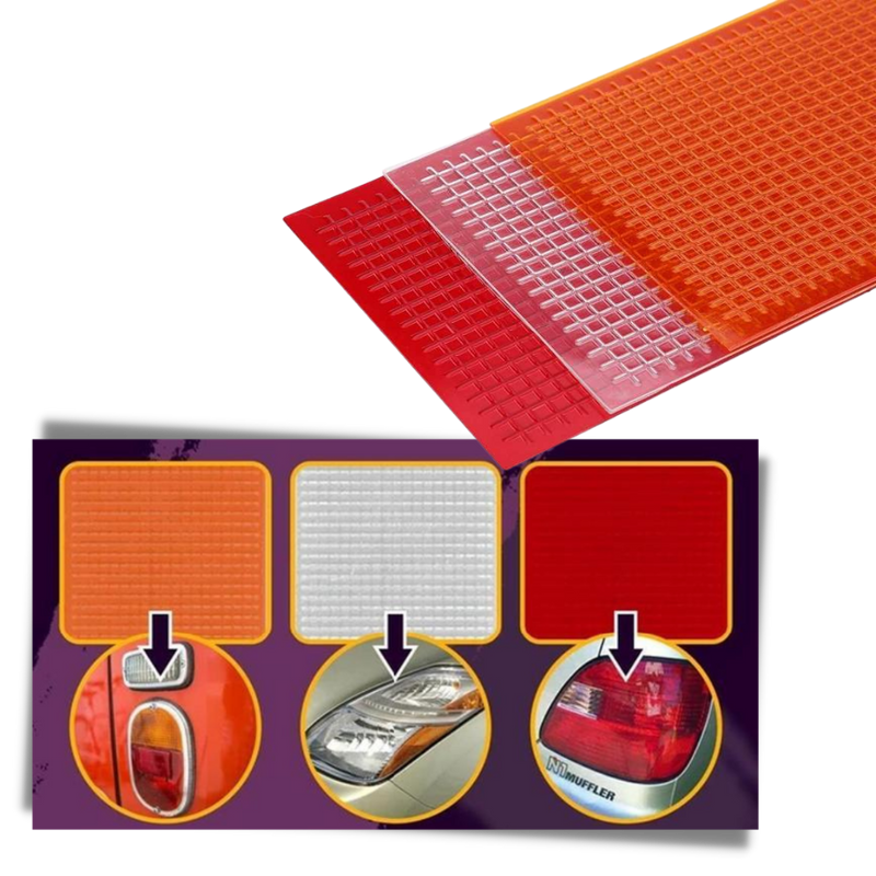 3 Pieces of Tail Light Repair Film