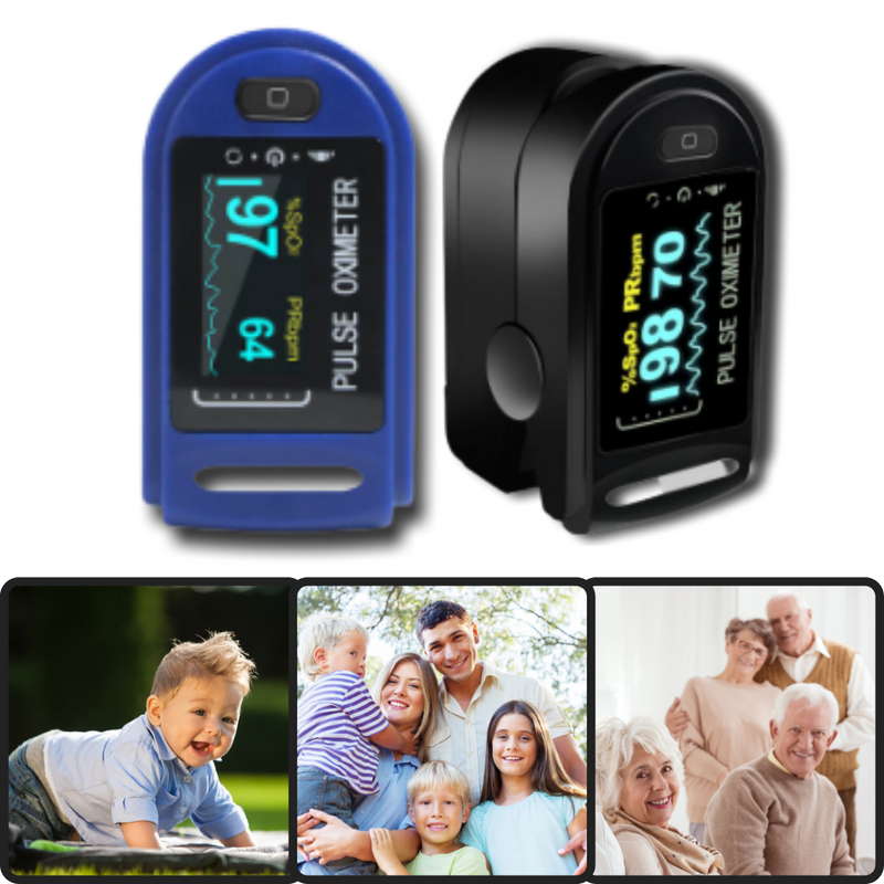 Digital Fingertip Pulse Oximeter