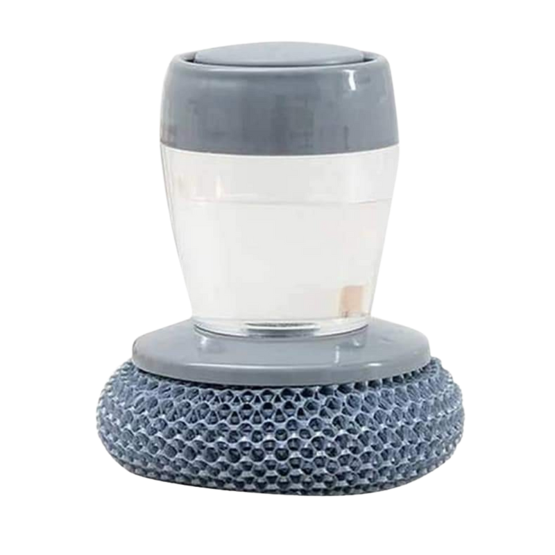 Soap Dispensing Palm Brush for Kitchen
