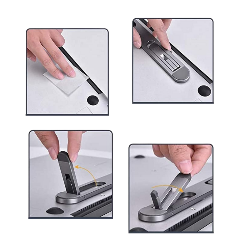 Lightweight Invisible Aluminium Laptop Holder