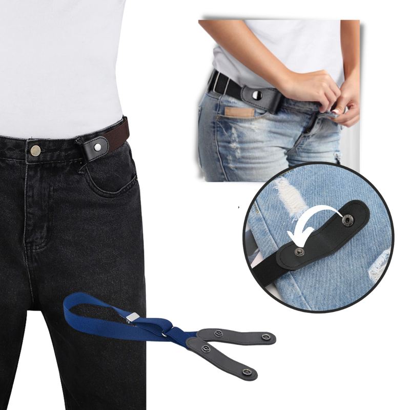 Buckle Free Elastic Belt