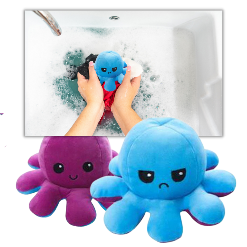 Reversible Mini Octopus Plush toy