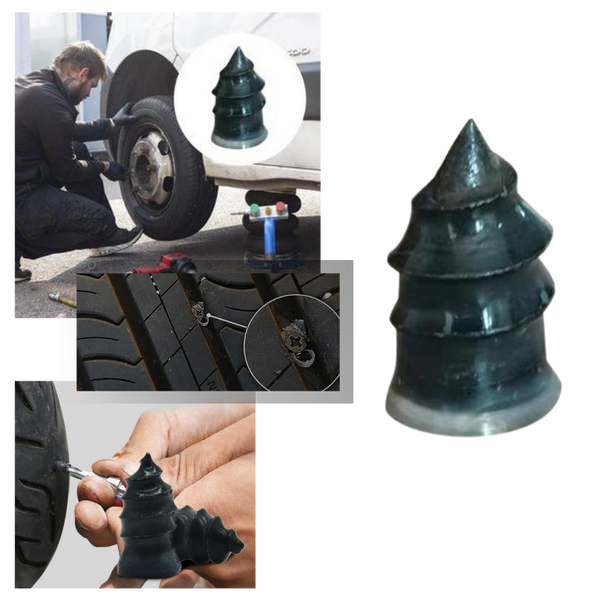 Rubber tire repair nails