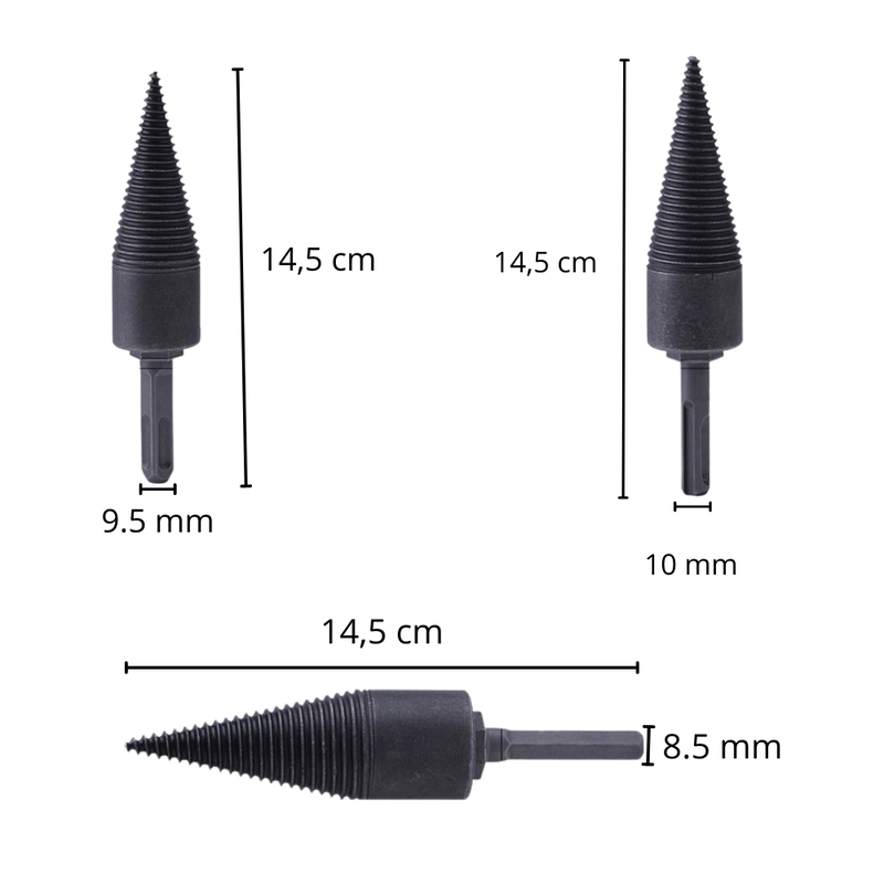 Wood Splitter Drill Bit