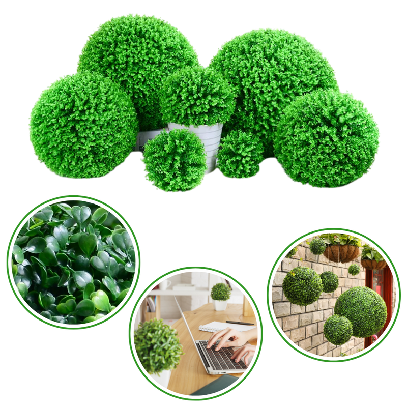 Artificial Topiary Grass Balls