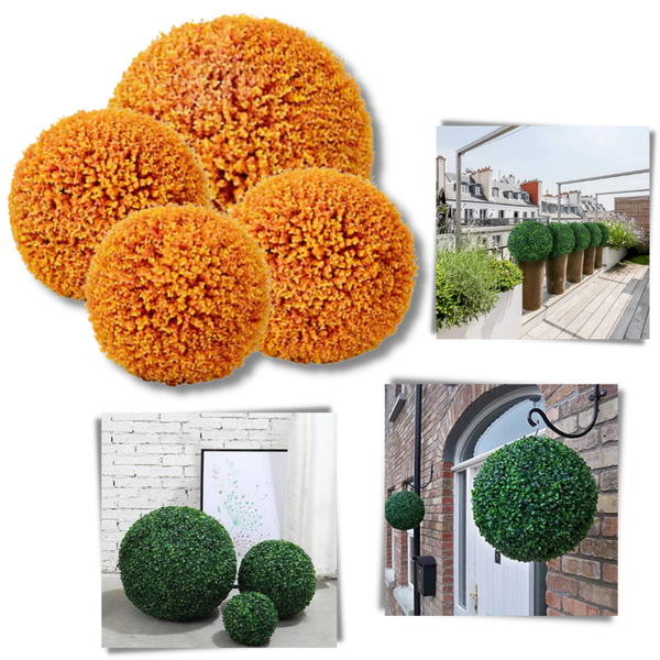 Artificial Topiary Grass Balls