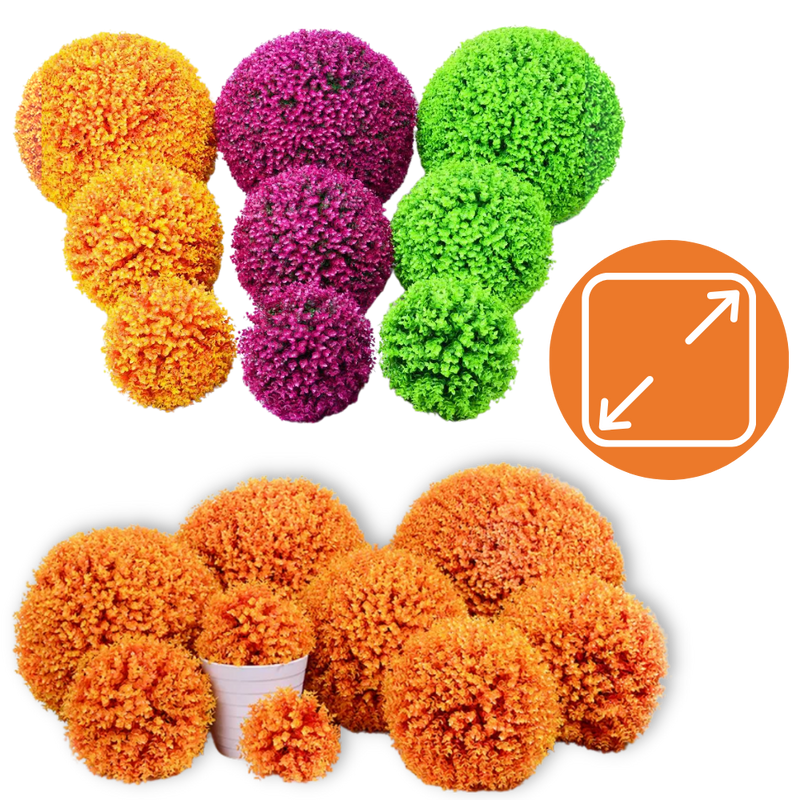 Artificial Topiary Grass Balls