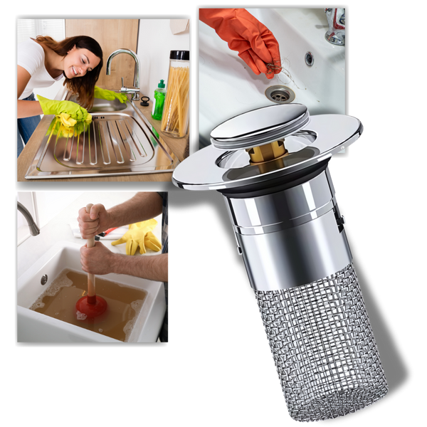 Odor Isolation Pop Up Sink Stopper